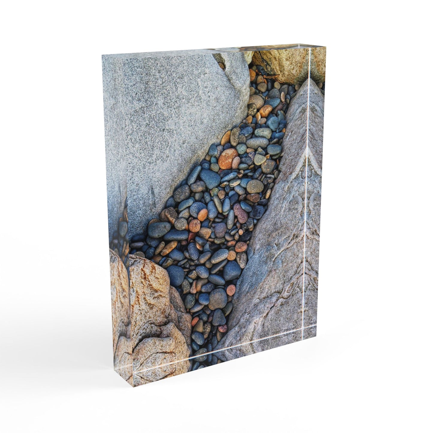 Swamis Vibe Surf and Sunsets 3D Photo Blocks Rock Fest #126 Natural Stone Photo Block | Rustic Decor, Eco-Friendly Art, Unique Gifts, Home Office Decoration, Nature-Inspired Keepsake