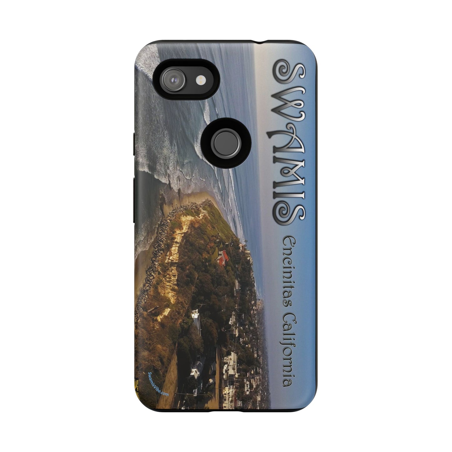 Swamis Vibe Encinitas California JSE Phone Case Designs #2 Swamis Beach Vibe California  Phone Cases, Tough Phone Cover, Beach Vibe Accessory, Coastal Gift, Swamis Design Case, Summer Aesthetic Case