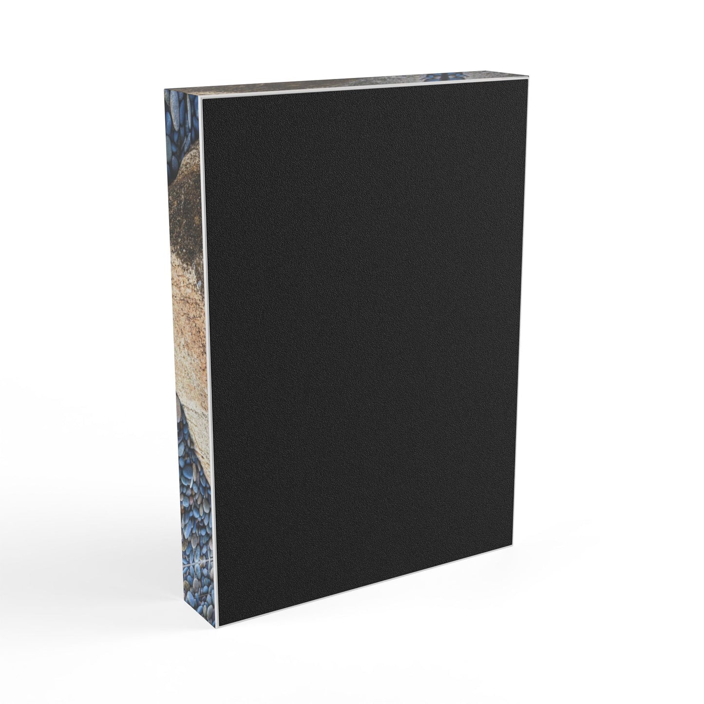 Swamis Vibe Surf and Sunsets Gallery Presents Swamis Melted Rocks #248 3D Photo Block Nature-Inspired Photo Block Display, Rustic Decor, Home & Office Wall Art, Gift for Nature and Geology Lovers