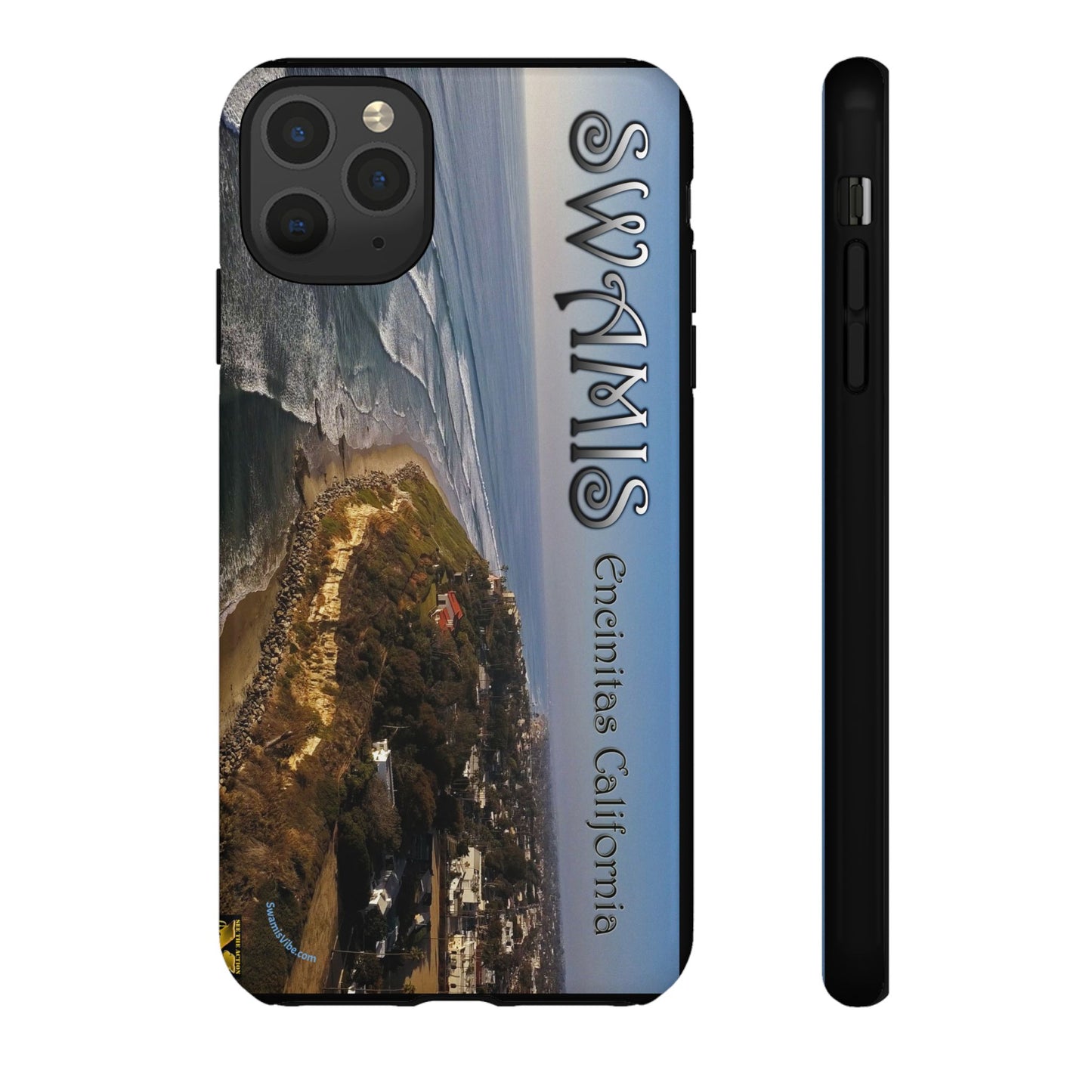 Swamis Vibe Encinitas California JSE Phone Case Designs #2 Swamis Beach Vibe California  Phone Cases, Tough Phone Cover, Beach Vibe Accessory, Coastal Gift, Swamis Design Case, Summer Aesthetic Case