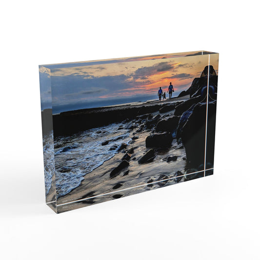Swamis Vibe Surf and Sunsets Swamis Reef Low Tide Beach Walkers Custom Photo Display, Coastal Wall Art, Memory Decor for Home, Unique Gift Idea