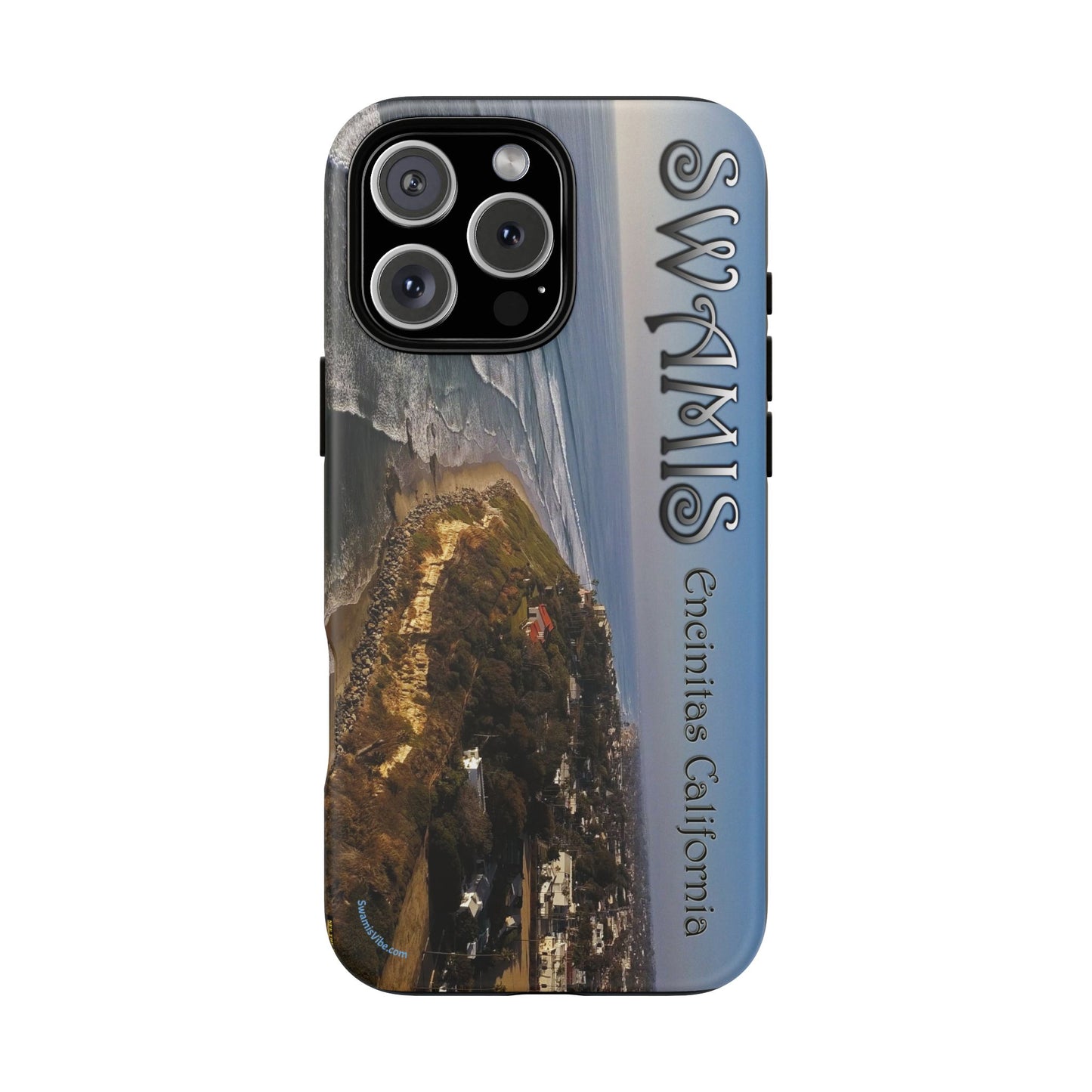 Swamis Vibe Encinitas California JSE Phone Case Designs #2 Swamis Beach Vibe California  Phone Cases, Tough Phone Cover, Beach Vibe Accessory, Coastal Gift, Swamis Design Case, Summer Aesthetic Case