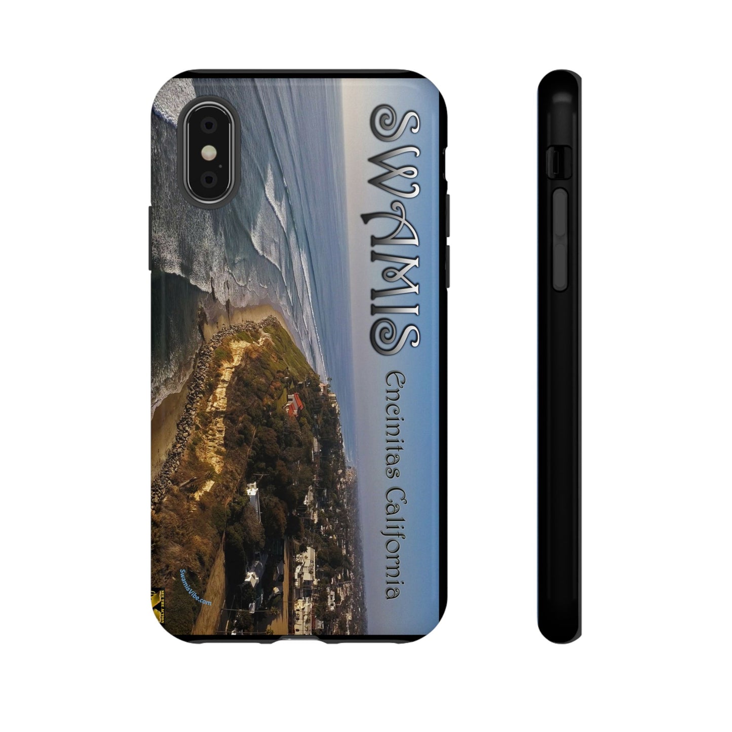 Swamis Vibe Encinitas California JSE Phone Case Designs #2 Swamis Beach Vibe California  Phone Cases, Tough Phone Cover, Beach Vibe Accessory, Coastal Gift, Swamis Design Case, Summer Aesthetic Case