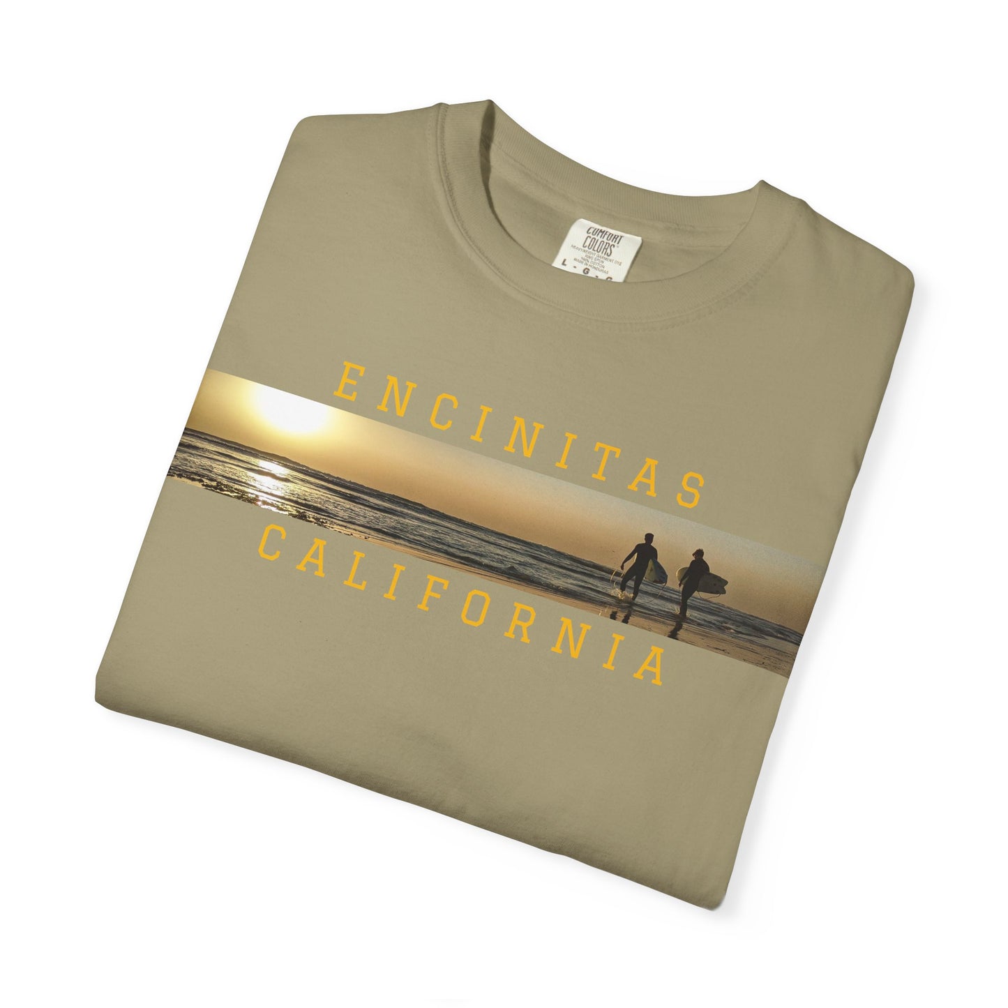 Swamis Vibe Encinitas California JSE Designs #517 Swamis Vibe Surf Film Unisex Tee Shirt, Summer Clothing, Gift for Surfers, Unisex Beach Tee, Casual Wear, Vacation Shirt, Encinitas Style