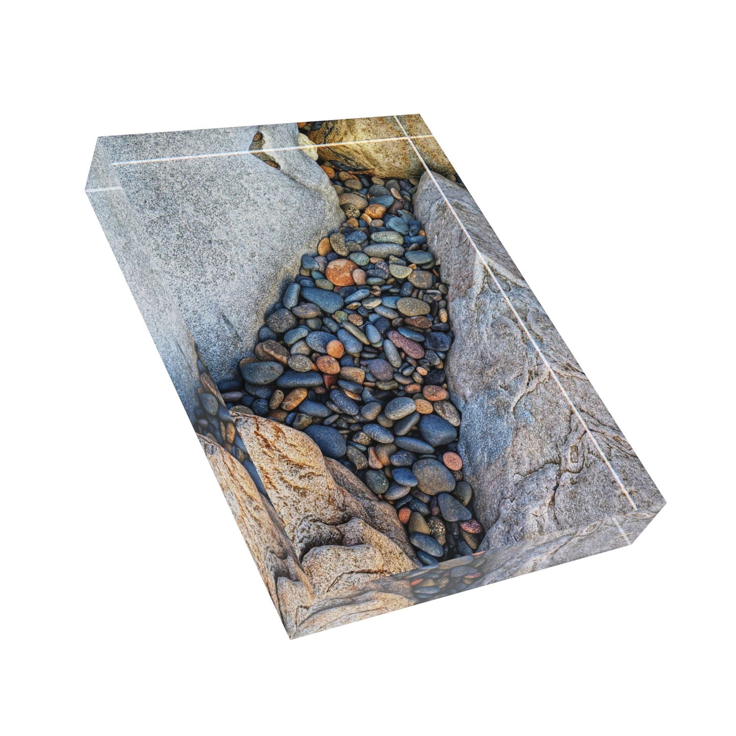 Swamis Vibe Surf and Sunsets 3D Photo Blocks Rock Fest #126 Natural Stone Photo Block | Rustic Decor, Eco-Friendly Art, Unique Gifts, Home Office Decoration, Nature-Inspired Keepsake