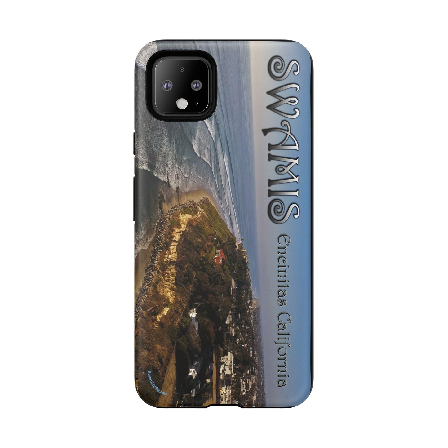 Swamis Vibe Encinitas California JSE Phone Case Designs #2 Swamis Beach Vibe California  Phone Cases, Tough Phone Cover, Beach Vibe Accessory, Coastal Gift, Swamis Design Case, Summer Aesthetic Case