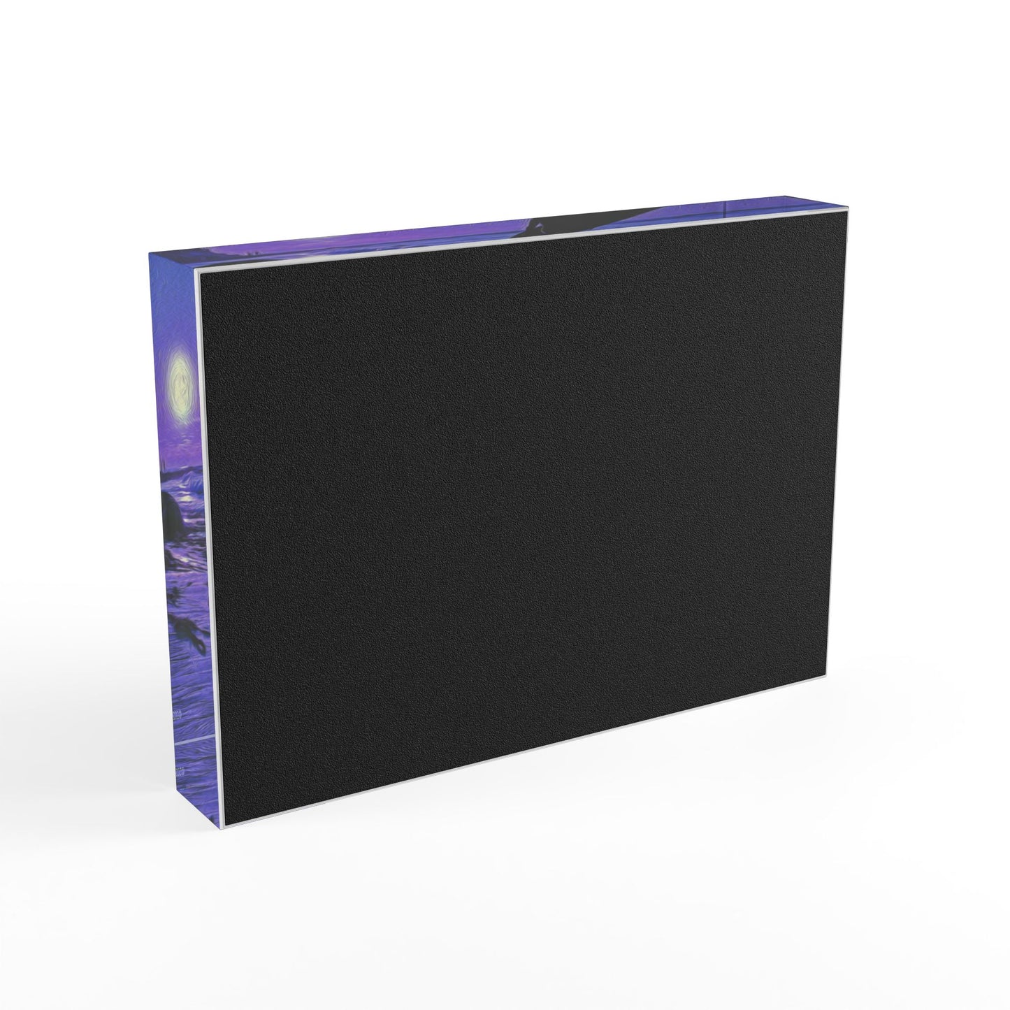 Swamis Vibe Surf and Sunsets - The UV Surfer #1. Surfing Photo Block, Ocean Decor, Beach Art, Wall Display, Gift for Surfers, Coastal Home Decor, Nautical Wall Art