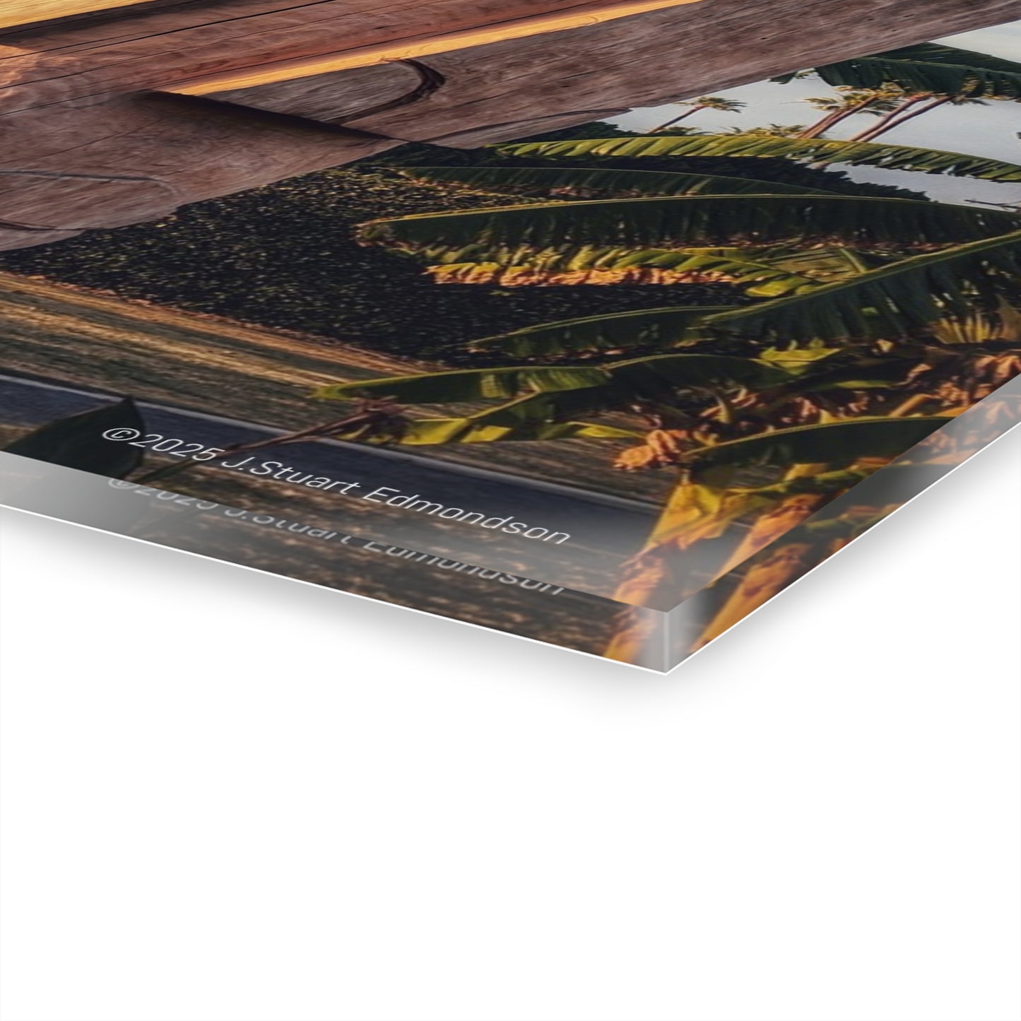 Swamis Vibe Surf and Sunsets Swamis Tiki Totem Artistic Acrylic Wall Print - Modern Home Decor, Abstract Art, Gift for Art Lovers, Unique Wall Decor, Great for Living Room