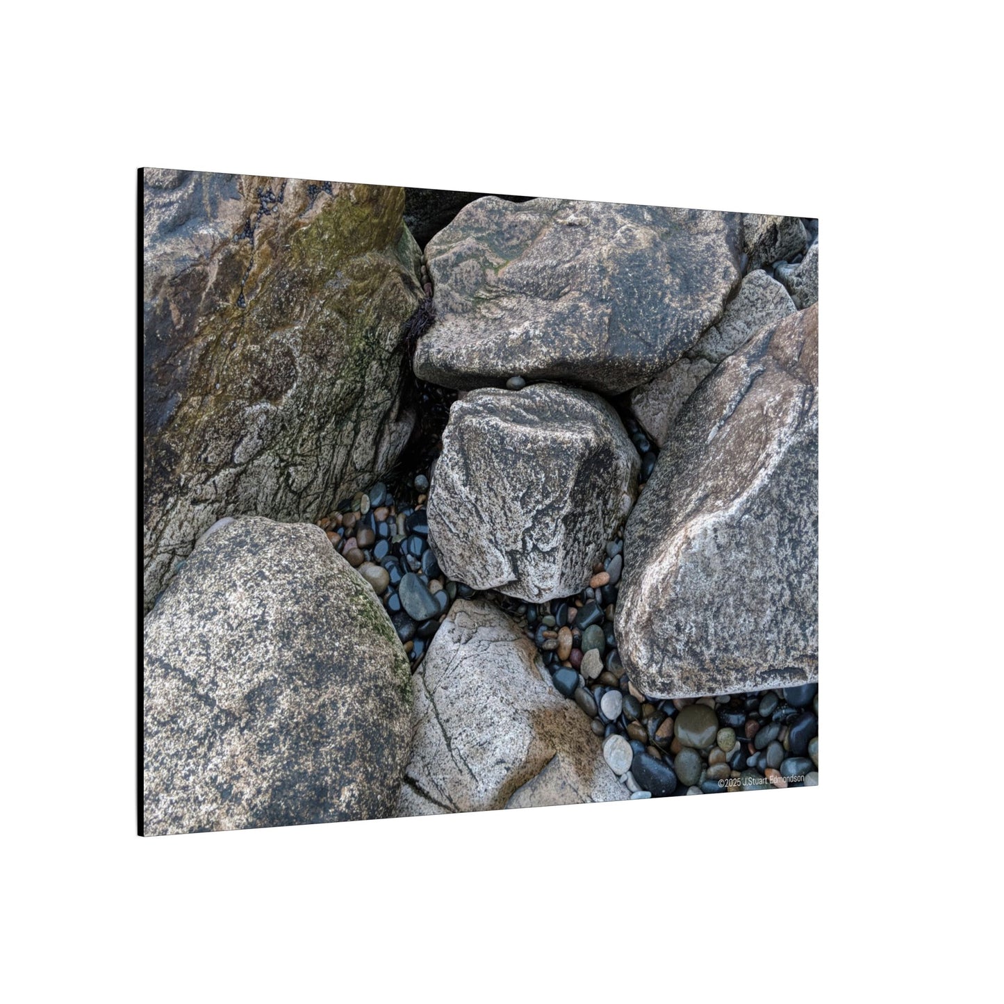 Swamis Vibe Encinitas California JSE Photograph #125 Swamis Melted Rocks Natural Rock Texture Canvas Wall Art, Home Decor, Rustic Wall Art, Office Decor, Nature Lover Gift, Earthy Decor