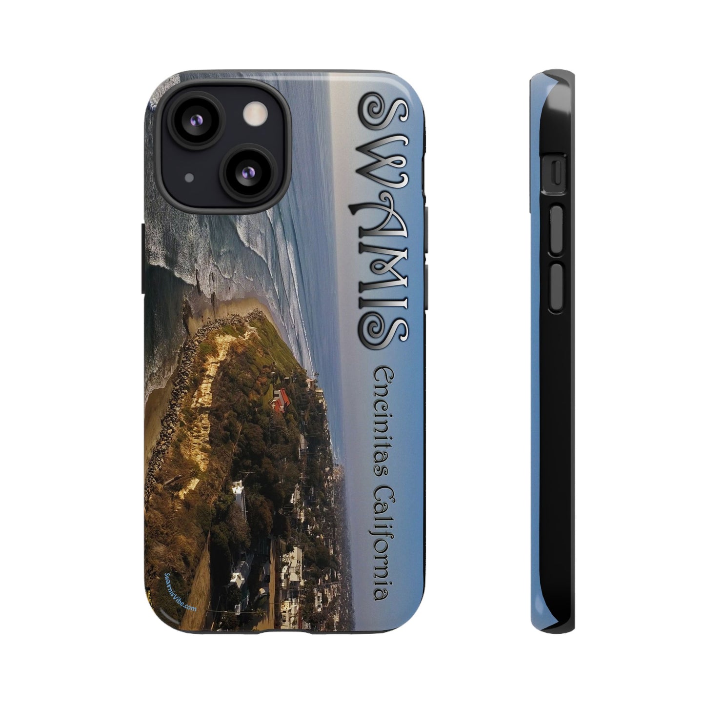 Swamis Vibe Encinitas California JSE Phone Case Designs #2 Swamis Beach Vibe California  Phone Cases, Tough Phone Cover, Beach Vibe Accessory, Coastal Gift, Swamis Design Case, Summer Aesthetic Case
