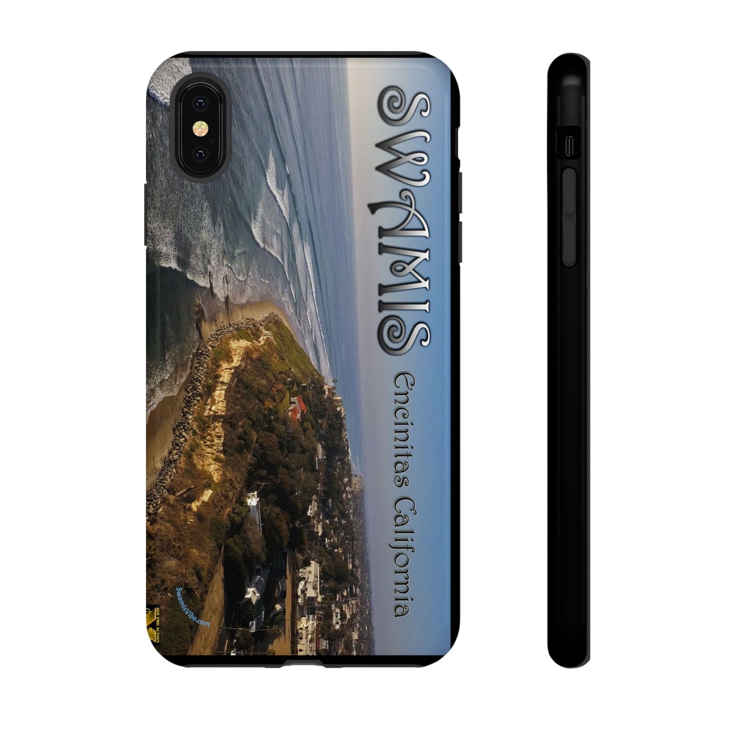 Swamis Vibe Encinitas California JSE Phone Case Designs #2 Swamis Beach Vibe California  Phone Cases, Tough Phone Cover, Beach Vibe Accessory, Coastal Gift, Swamis Design Case, Summer Aesthetic Case