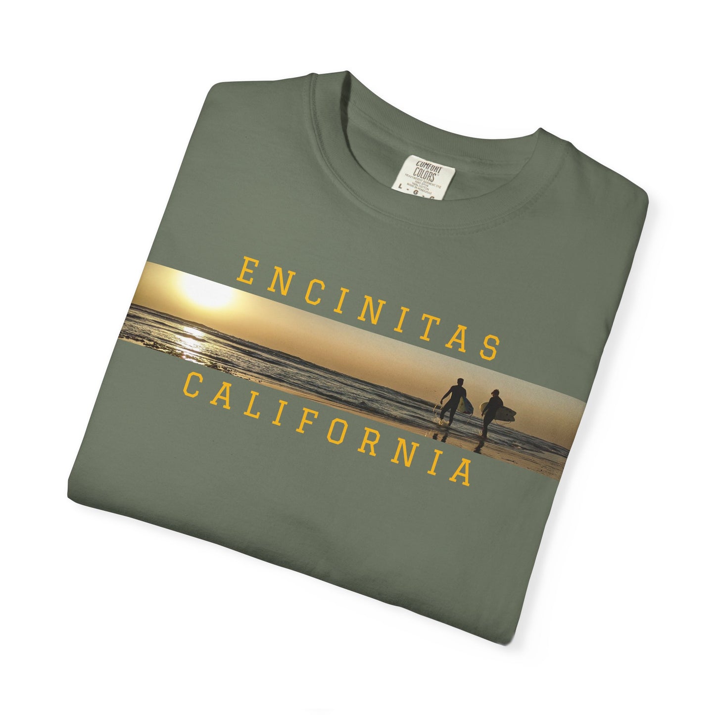 Swamis Vibe Encinitas California JSE Designs #517 Swamis Vibe Surf Film Unisex Tee Shirt, Summer Clothing, Gift for Surfers, Unisex Beach Tee, Casual Wear, Vacation Shirt, Encinitas Style