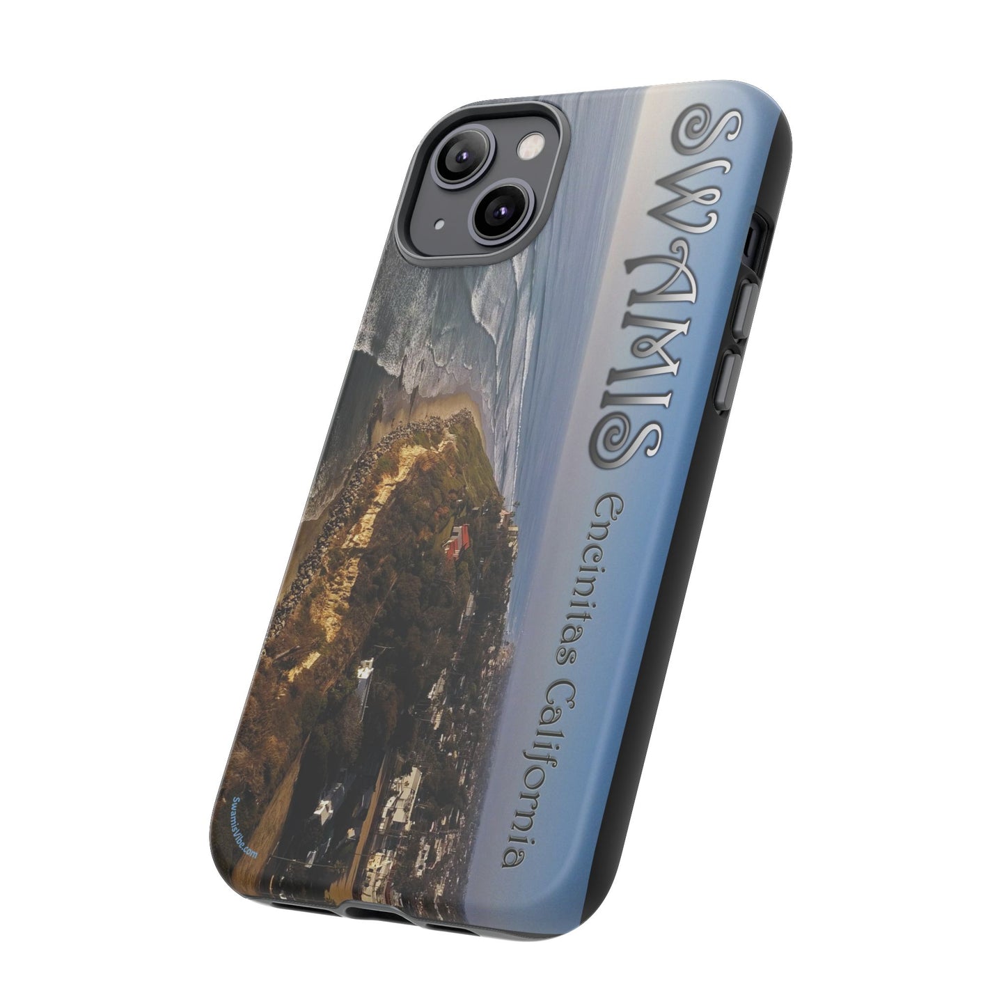 Swamis Vibe Encinitas California JSE Phone Case Designs #2 Swamis Beach Vibe California  Phone Cases, Tough Phone Cover, Beach Vibe Accessory, Coastal Gift, Swamis Design Case, Summer Aesthetic Case
