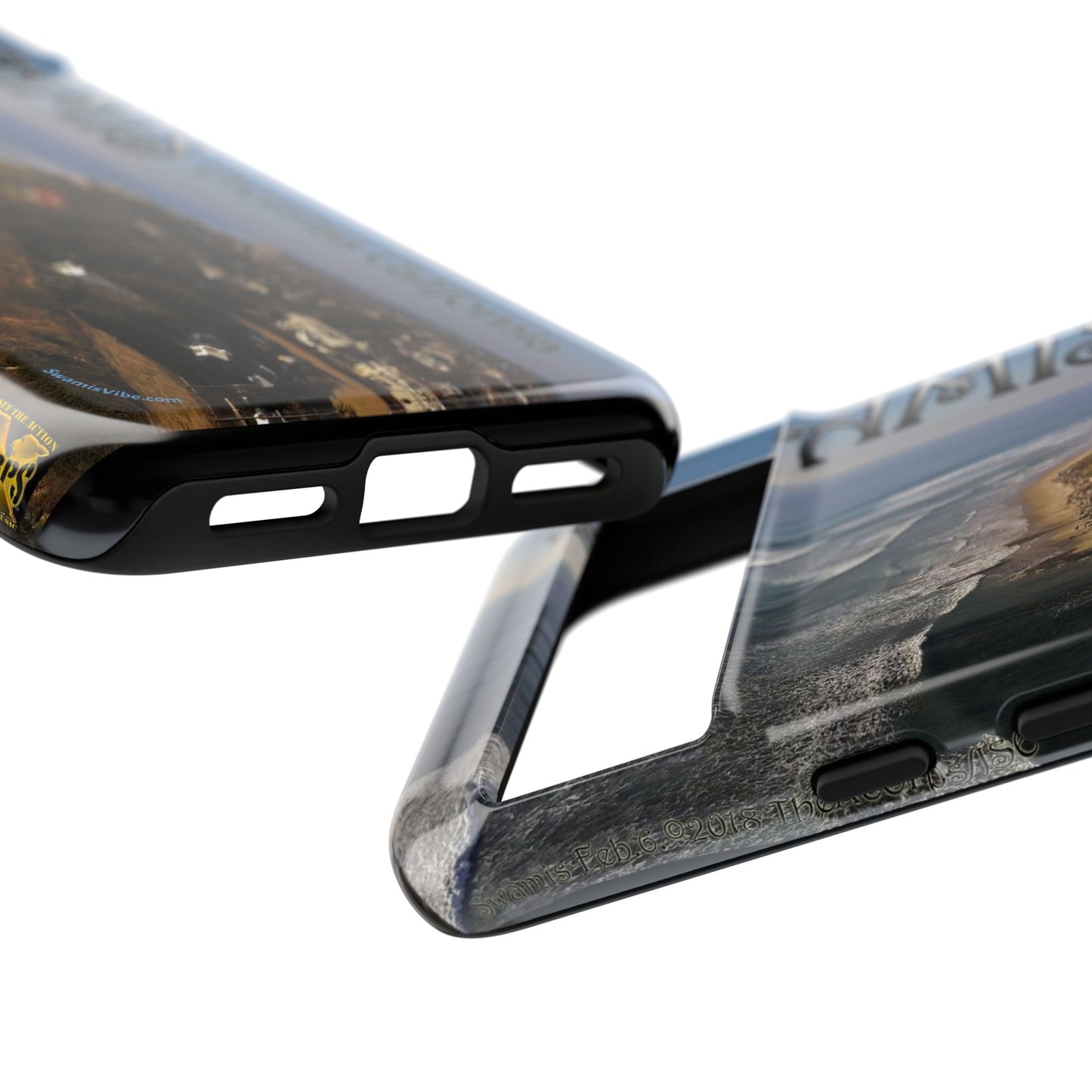 Swamis Vibe Encinitas California JSE Phone Case Designs #2 Swamis Beach Vibe California  Phone Cases, Tough Phone Cover, Beach Vibe Accessory, Coastal Gift, Swamis Design Case, Summer Aesthetic Case