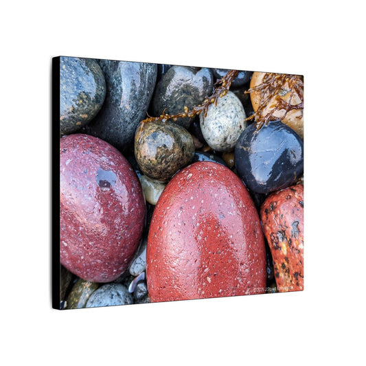 Swamis Vibe Encinitas California JSE Photograph #240 Hard Rock Color Mix Nature-Inspired Wall Art Print, Canvas Decor, Home Decoration, Modern Living Room Art, Stone Artwork