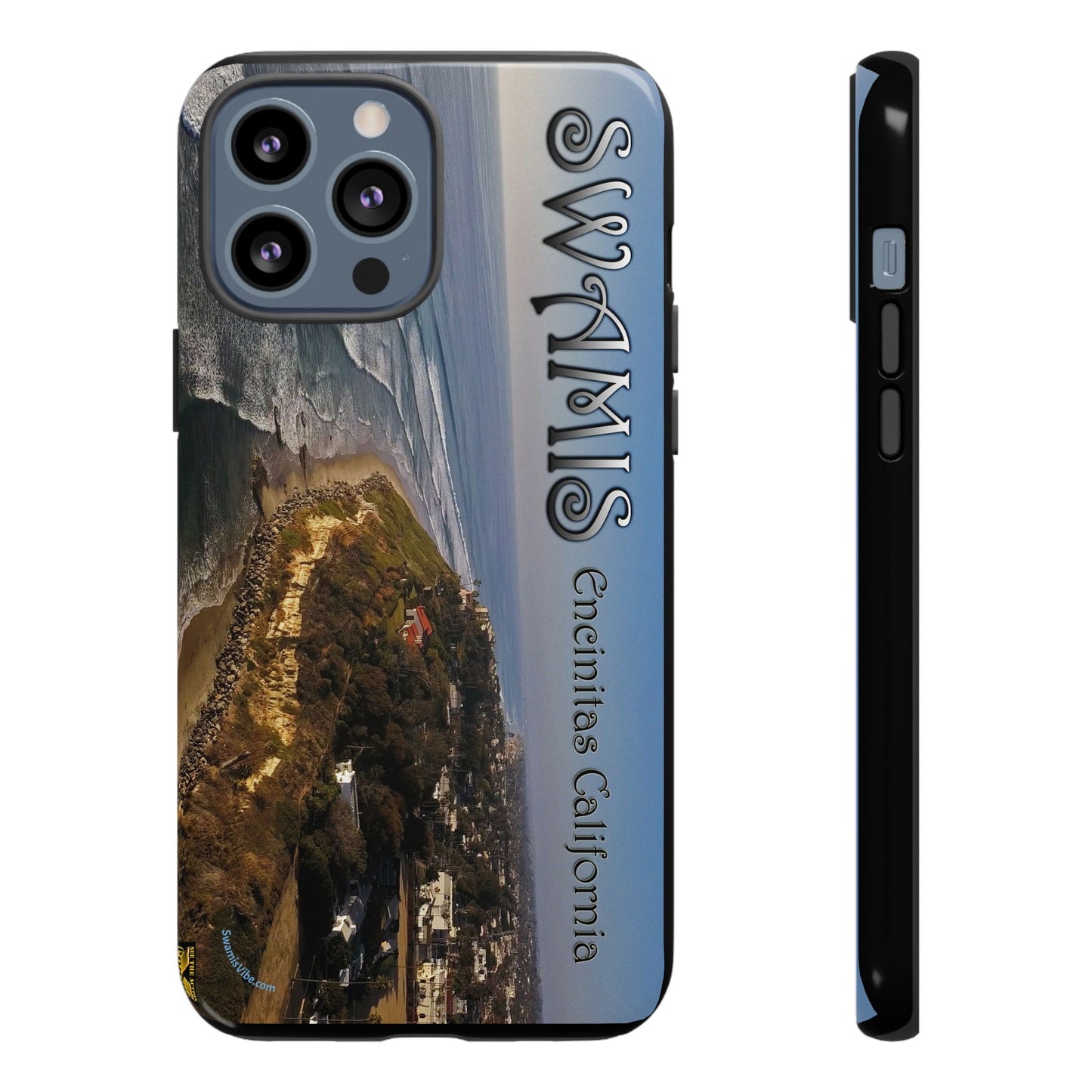Swamis Vibe Encinitas California JSE Phone Case Designs #2 Swamis Beach Vibe California  Phone Cases, Tough Phone Cover, Beach Vibe Accessory, Coastal Gift, Swamis Design Case, Summer Aesthetic Case