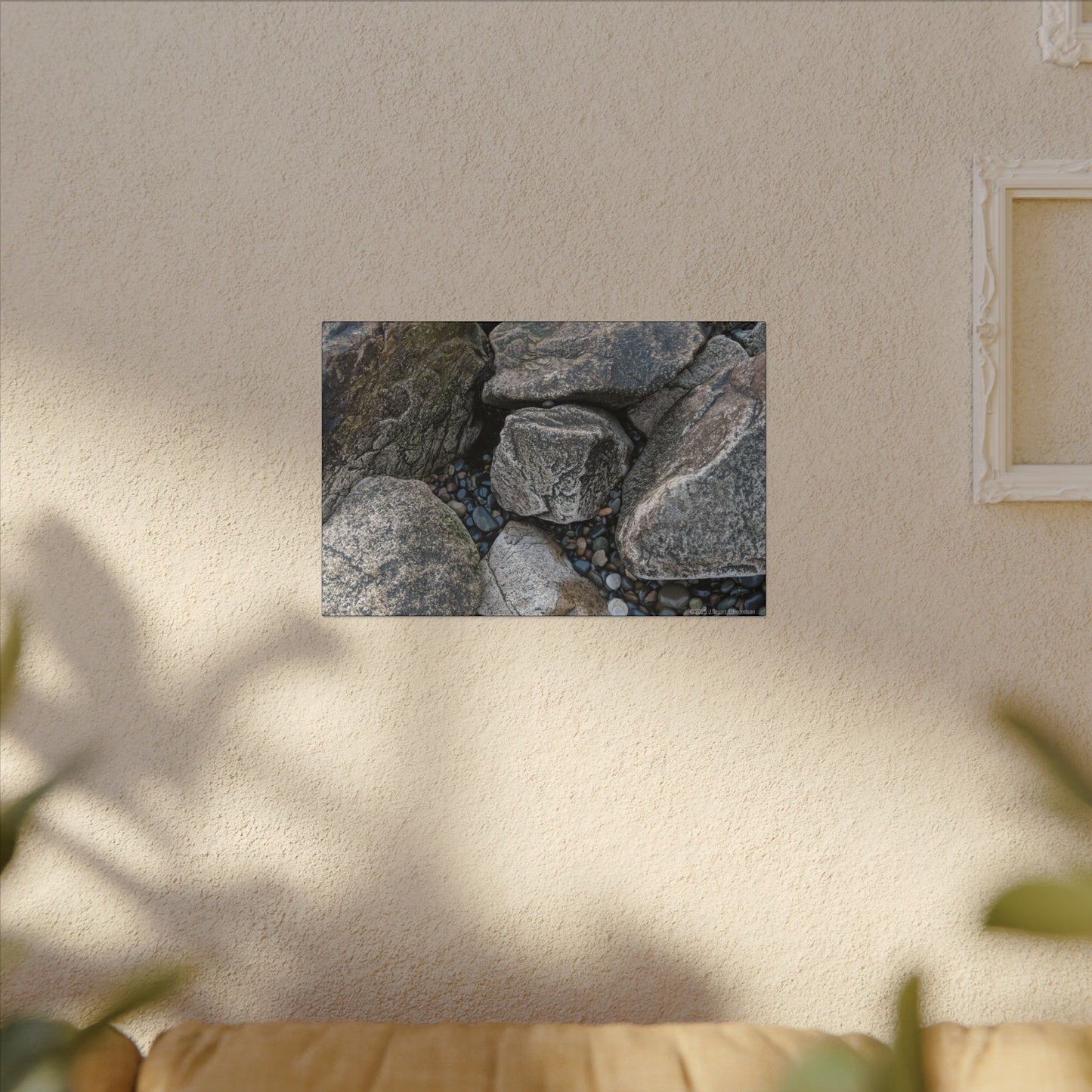 Swamis Vibe Encinitas California JSE Photograph #125 Swamis Melted Rocks Natural Rock Texture Canvas Wall Art, Home Decor, Rustic Wall Art, Office Decor, Nature Lover Gift, Earthy Decor